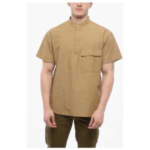 Woolrich Buttoned CORDURAxWOOL T-shirt