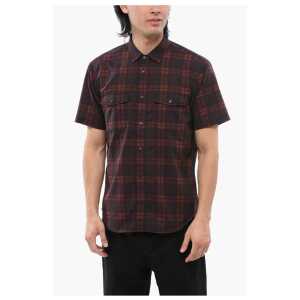 Woolrich Checkered MESH Short Sleeved Shirt