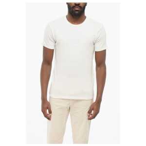 Rag&Bone Crew Neck Monochrome Cotton T-Shirt
