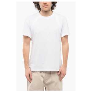 Alexander McQueen Crew Neck BRACES Cotton T-Shirt