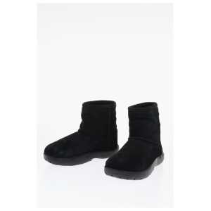 Bottega Veneta Suede SNAP Snow Boots