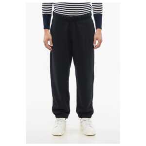 Armani GIORGIO Cotton Sweatpants with Embossed Logo