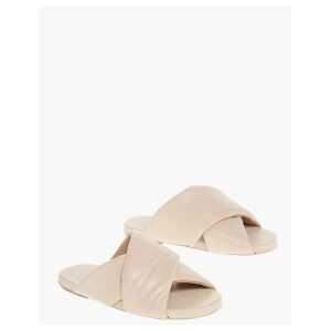 Marsell Criss-Cross leather Slides