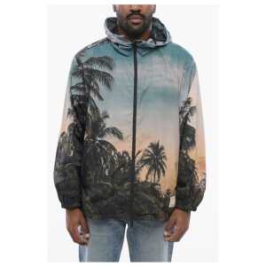 Armani EMPORIO Hooded PALM Windbreaker