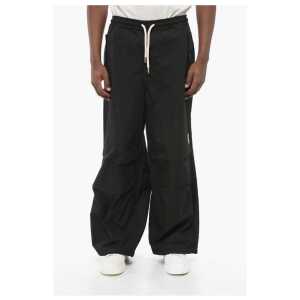 Armani EMPORIO Loose Fit Pants with Drawstringed Ankle