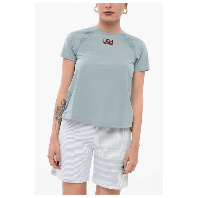 Armani EMPORIO Tech T-shirt with Logo Patch, theFeinheit