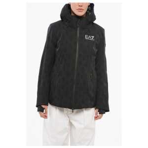 Armani EMPORIO Logoed Hooded Down Jacket