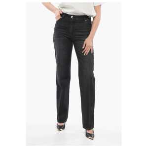 Versace Straight Fit Stone Washed Denims 20cm
