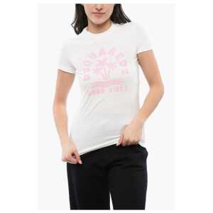 Dsquared² Crew Neck GOOD VIBES Printed T-Shirt