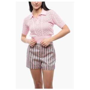 Dsquared² Crochet Cotton Polo