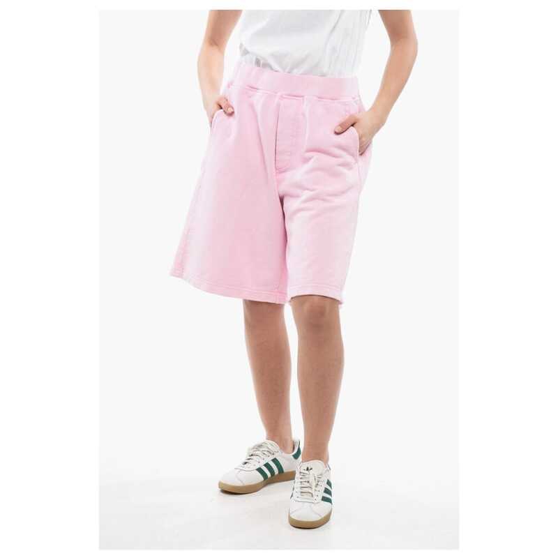 Dsquared² Brushed Cotton Oversized Shorts, theFeinheit