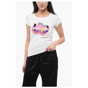 Dsquared² Cotton SPRAY SUNSET Slim Fit T-Shirt