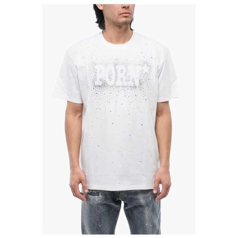 Dsquared² Rhinestoned Cool Fit ROCCO T-shirt, theFeinheit