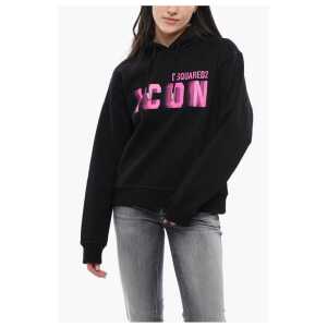 Dsquared² Brushed Cottton BLURRED ICON Hoodie