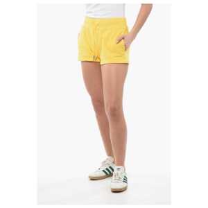 Dsquared² Brushed Cotton Shorts with Logo Patch