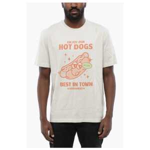 Dsquared² Printed HOT DOGS Regular Fit T-shirt