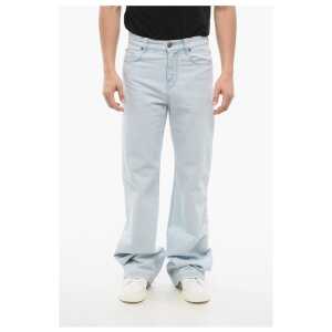 Versace Light Washed Bootcut Denims 26cm