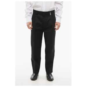 Versace JEANS COUTURE 4-Pocketed Cotton Blend Pants