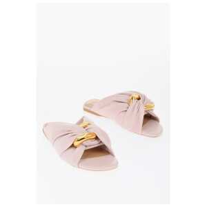 J.W.Anderson Twisted Leather Slides