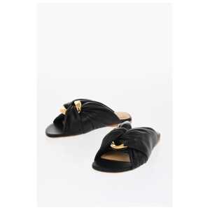 J.W.Anderson Twisted Leather Slides