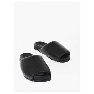 Rick Owens Leather Padded Slides