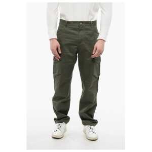 Balmain Cargo Pants with Logo Patch