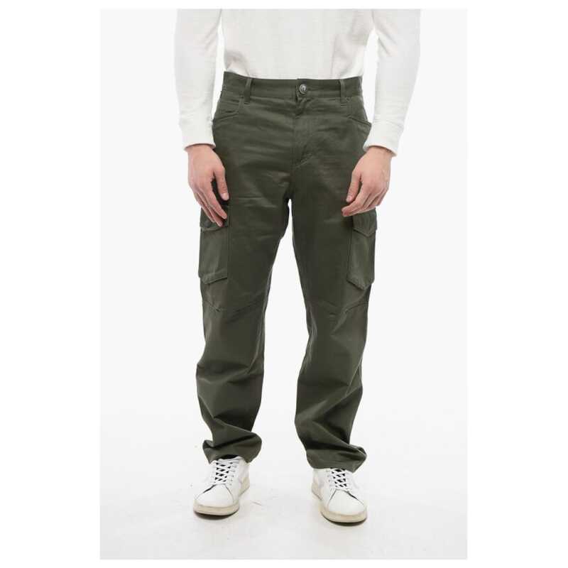 Balmain Cargo Pants with Logo Patch, theFeinheit