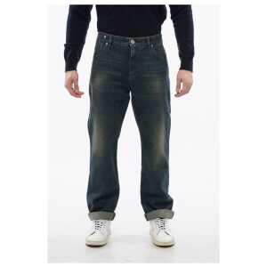 Balmain Tapered-fit Denims with Vintage Effect