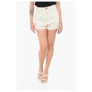 Kenzo Denim Shorts with Logoed Back Pocket