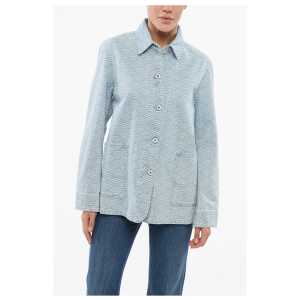 Kenzo Seigaiha Denim Shirt