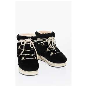 Amiri Rubber Sole Faux-Fur Boots