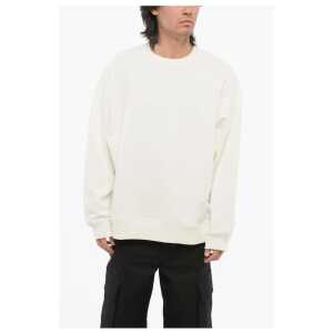 Dries Van Noten Crew Neck HAX Brushed Cotton Sweatshirt