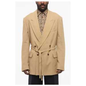 Dries Van Noten Double-breasted BISHOP Blazer with Belt