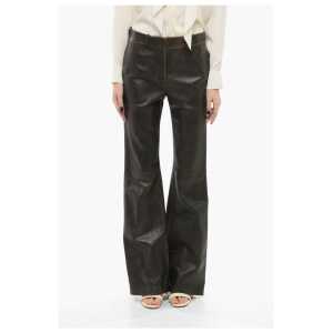 Loewe Leather Flared Pants