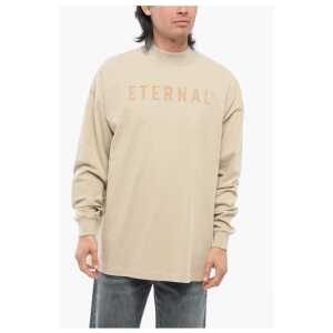 Fear Of God Long-sleeved ETERNAL T-Shirt with Flocked Logo