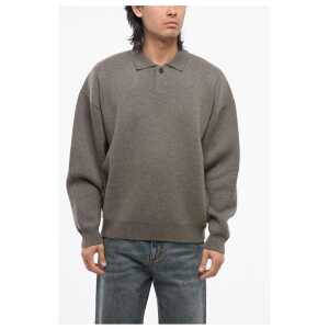Fear Of God Polo Neck Virgin Wool Pullover