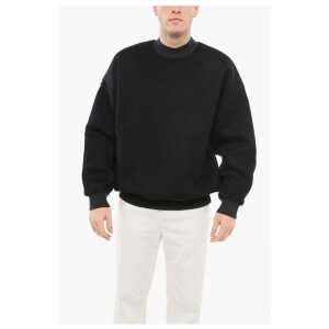 Fear Of God Crew Neck Loden Sweatshirt with Knitted Cuffs