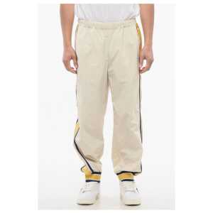 Gucci Nylon I FEEL GUCCI Joggers with Side Contrasting Bands