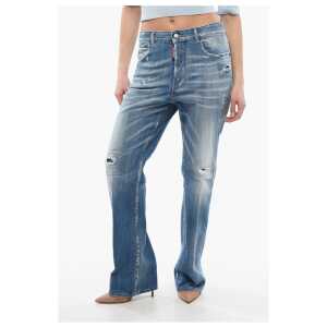 Dsquared² Mid Wash Roadie Fit Denims 23cm
