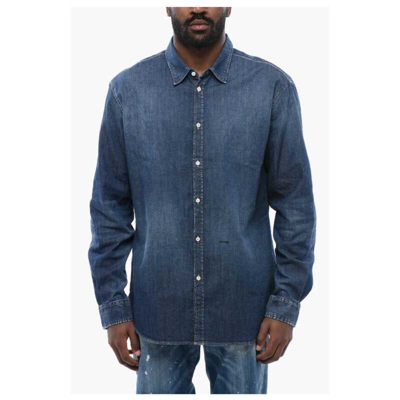 Dsquared² Chambray Relaxed Fit Shirt, theFeinheit
