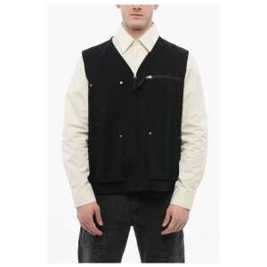 Maison Margiela MM6 Utility Vest With Zip Closure