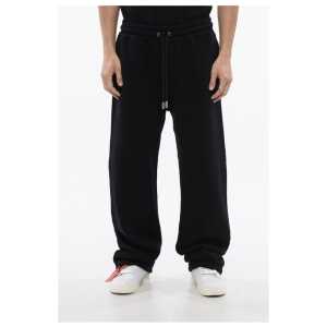Off-White Brushed Cotton BANDANA Embroidered Joggers