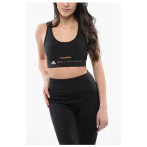 Adidas STELLA McCARTNEY Stretch Fabric Active Bra with Contrasting