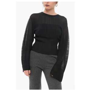 Stella McCartney Ribbed Viscose Blend Sweater