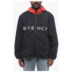 Givenchy Nylon STARS Windbreaker with Printed Logo