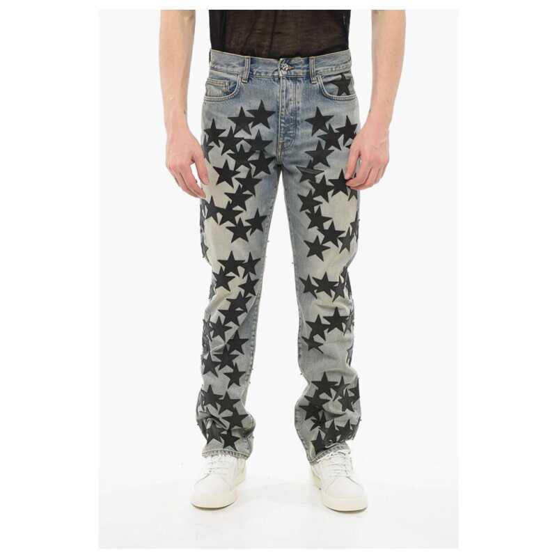 Amiri Vintage Wash CHEMIST Denims with Leather Patches 21cm, theFeinheit