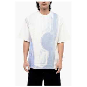 Jil Sander Short Sleeved FIRE EXTINGUISHER Printed T-shirt