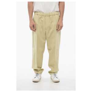 Jil Sander Pleated Pants With Drawstring