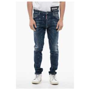 Dsquared² Distressed Cool Guy Denims with Dark Wash