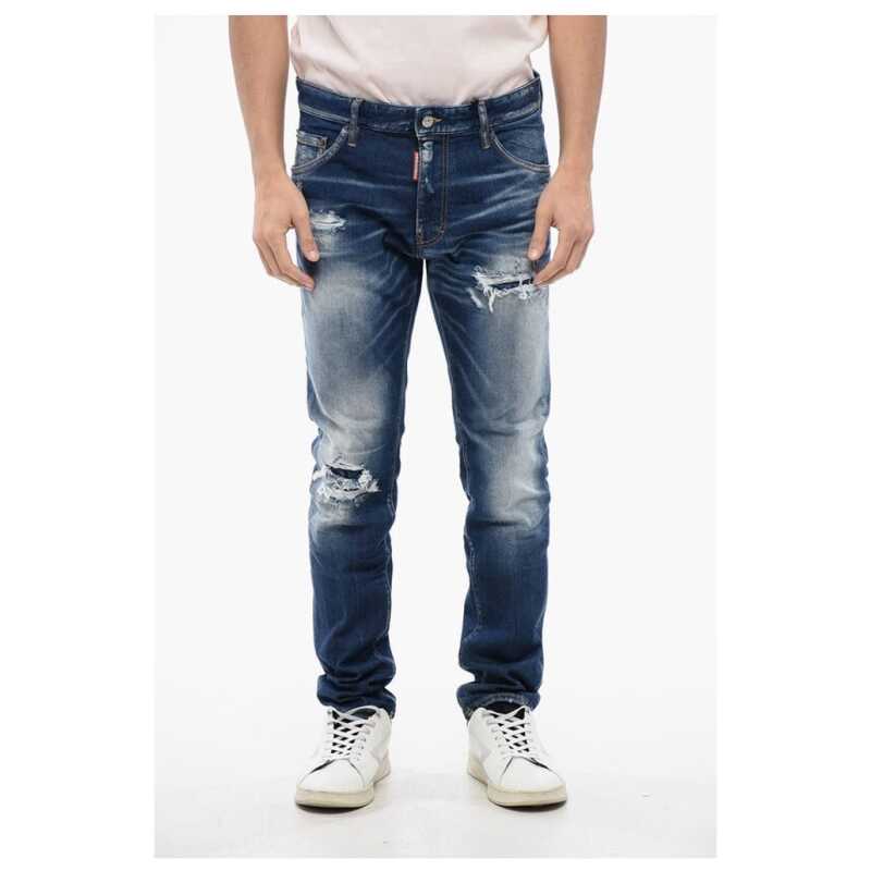 Dsquared² Distressed Cool Guy Denims with Dark Wash, theFeinheit